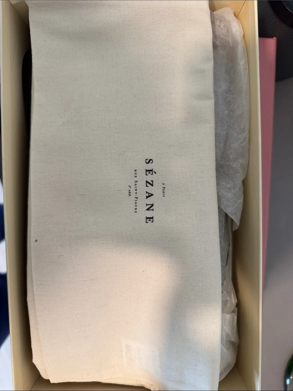 Sezane Black Ballet Shoes Brand New in Box